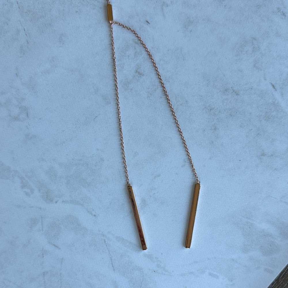 Gorjana Rose Gold Pendant Necklace